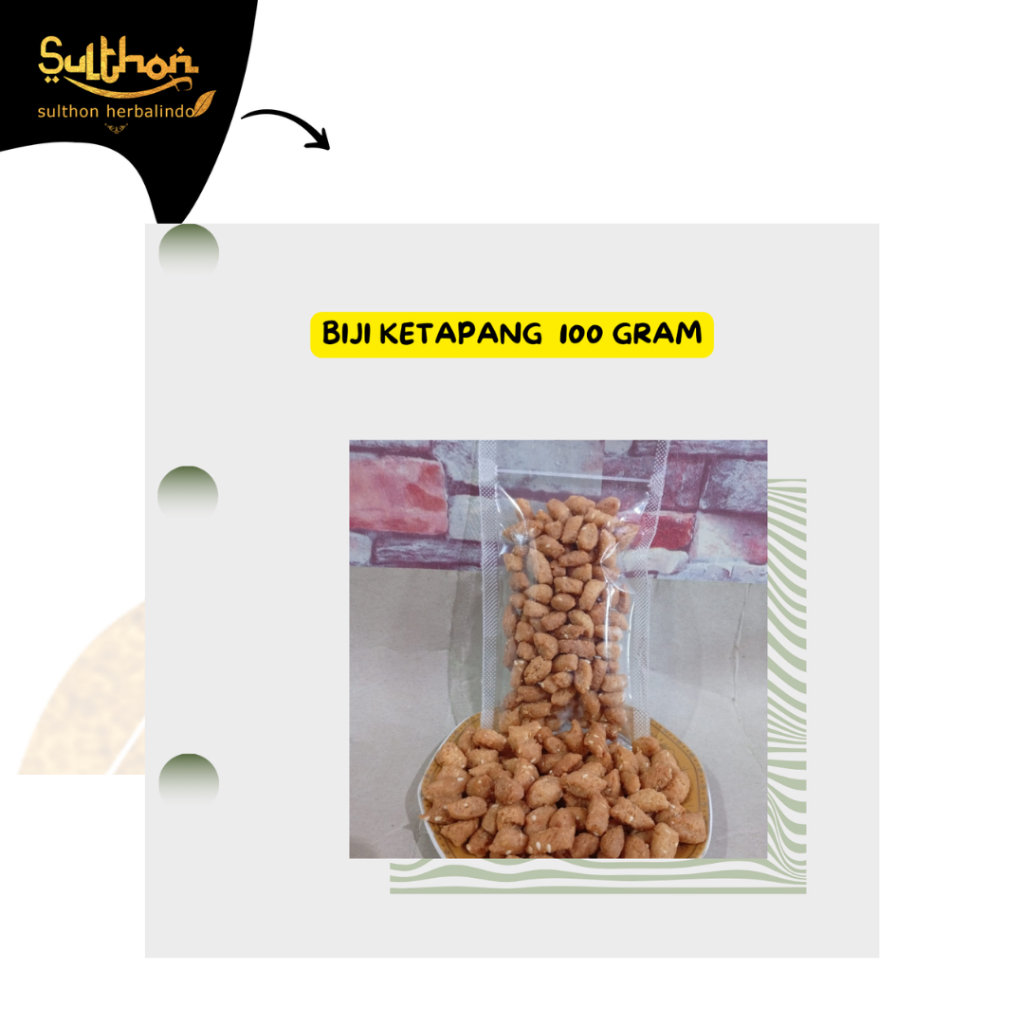 

sulton cemilan - Biji Ketapang Manis oleh oleh khas dari jakarta betawi 100 gram