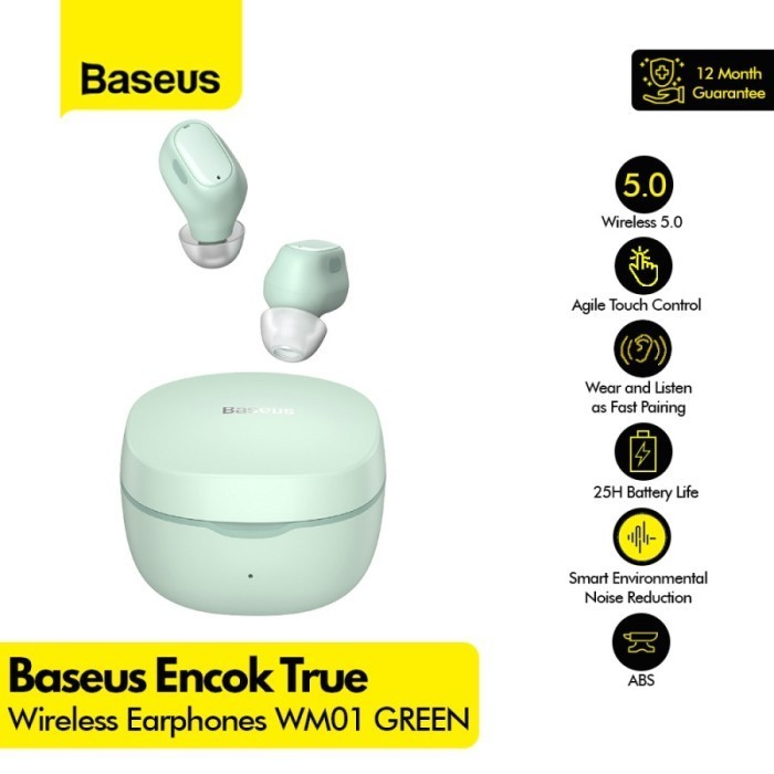 BASEUS ENCOK TWS WM01