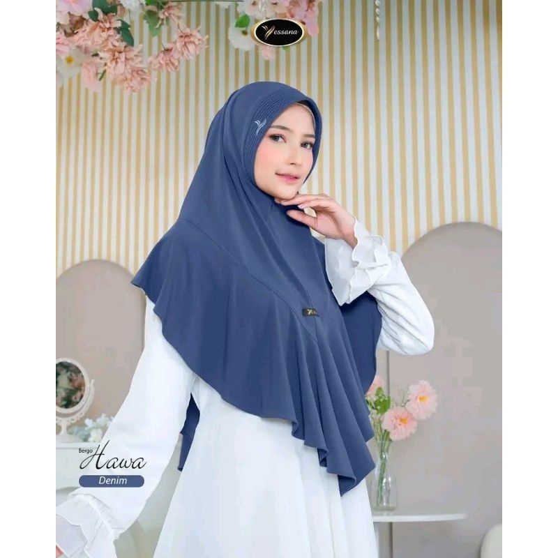 HAWA bergo by yessana hijab