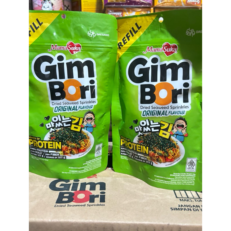 

BON NORI 50Gr // GIM BORI 50gr || Rumput Laut Kering Tabur