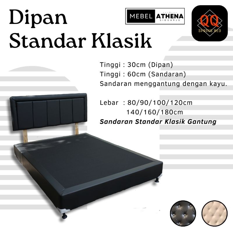 Divan Dipan Difan Standar Rangka Kayu Kasur tempat tidur QQ Springbed sidoarjo