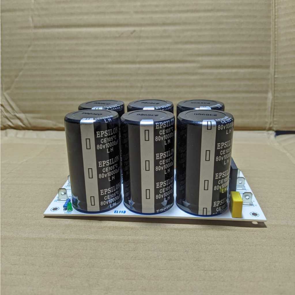 PSU ORIGINAL 6 × ELCO RIPPLE / EPSILON 10000uf 80v