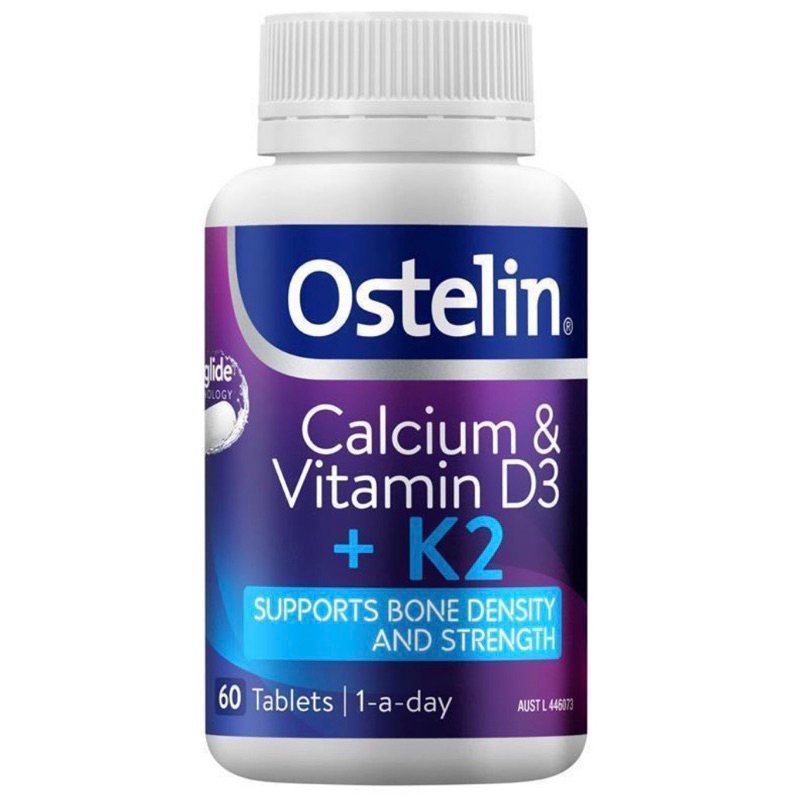 Ostelin Calcium & Vitamin D3 K2 (Suplemen Kalsium, Vitamin D3 & K2)