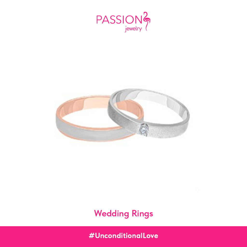 Passion Jewelry Cincin Kawin Berlian - CKS0203