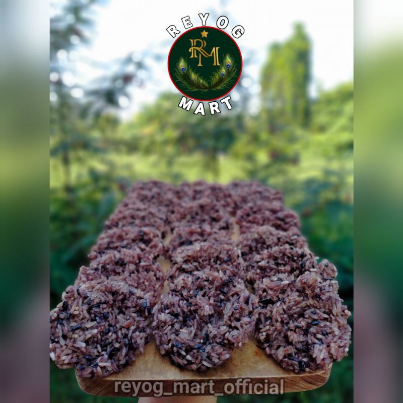 

RENGGINANG KETAN HITAM GURIH RENYAH HALAL KRECEK OLEH OLEH CEMILAN LEBARAN