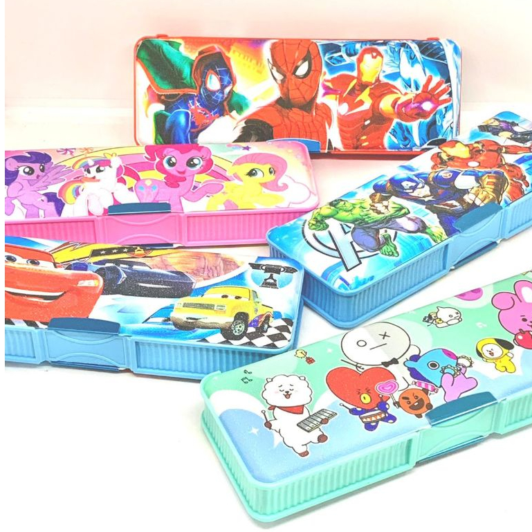 

Tempat pensil multifungsi kartun, tempat pensil multifungsi anak berkapasitas besar/Tempat pensil yang menyenangkan