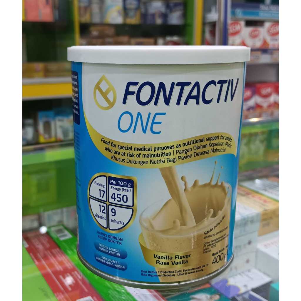 

SUSU FONTACTIV ONE RASA VANILLA 400GR