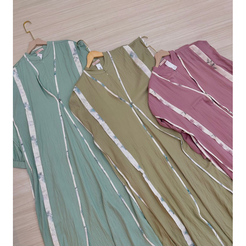 gamis remaja kekinian , gamis 2in1 . gamis inner outer