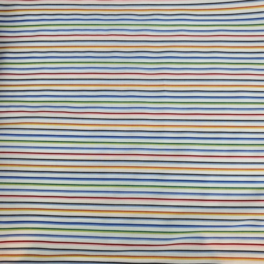 Katun Shirting Stripe Rainbow (Pronto Moda)