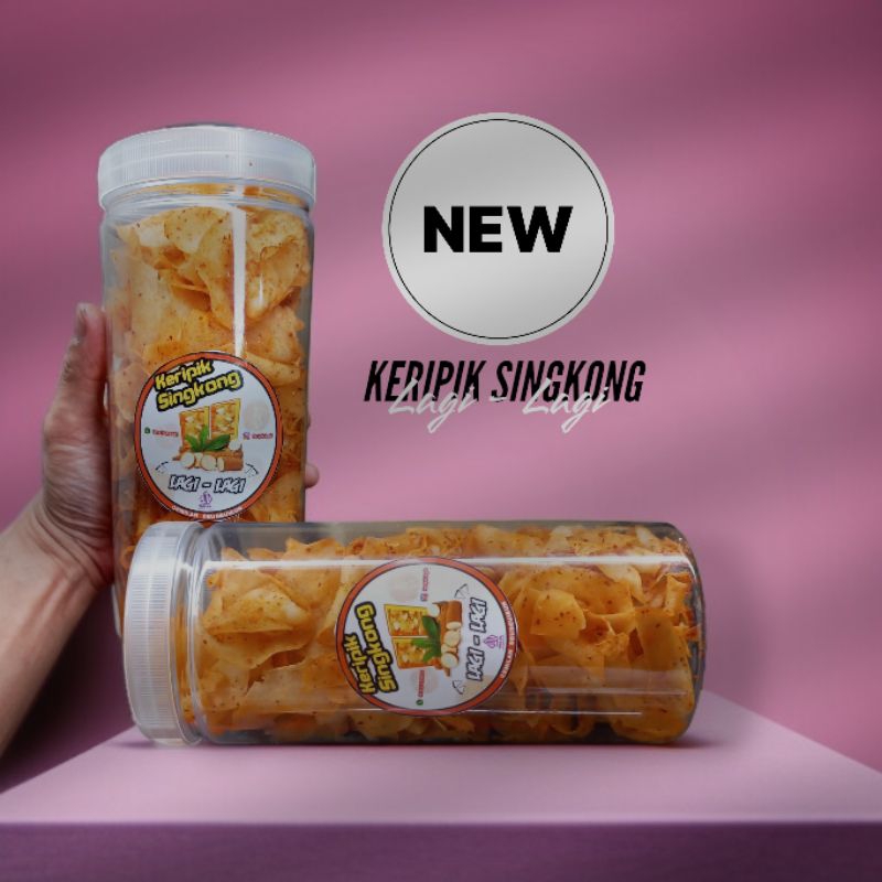 

Keripik singkong pedas lagi - lagi gurih renyah