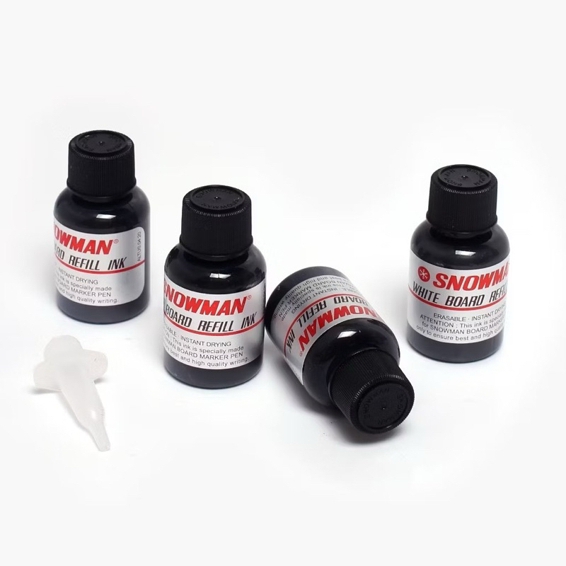 

[1 pcs ] Refill Tinta Spidol Snowman (Bisa Dihapus) ABG 12