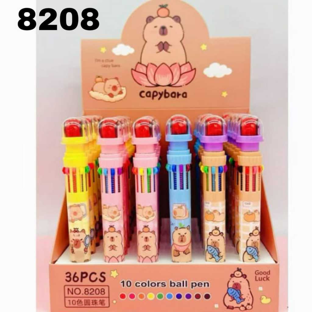 

SOS Bolpen Biasa 10 warna + Stempel/Ballpoint/Pen/Pena/Pulpen