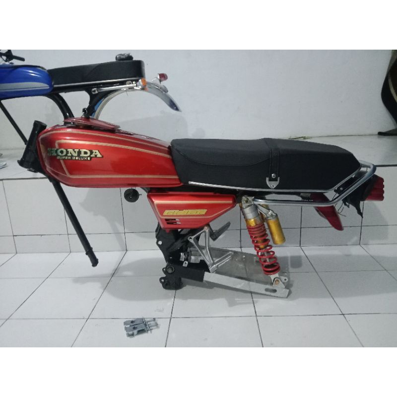 body bodi GL100 set rangka shock rangka ori belungan kecil