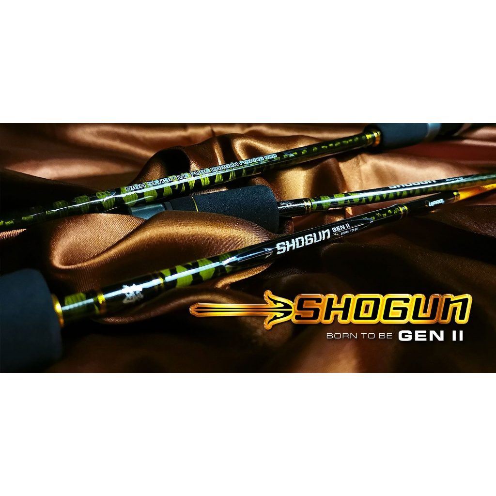 Eupro Fishing Rod Shogun Gen II Spinning & Overhead