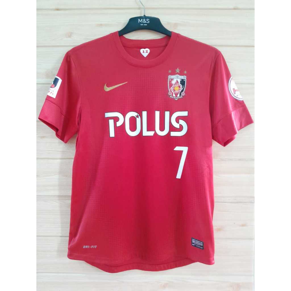 Jersey Urawa Reds Diamond Home 2013 umesaki 7 original