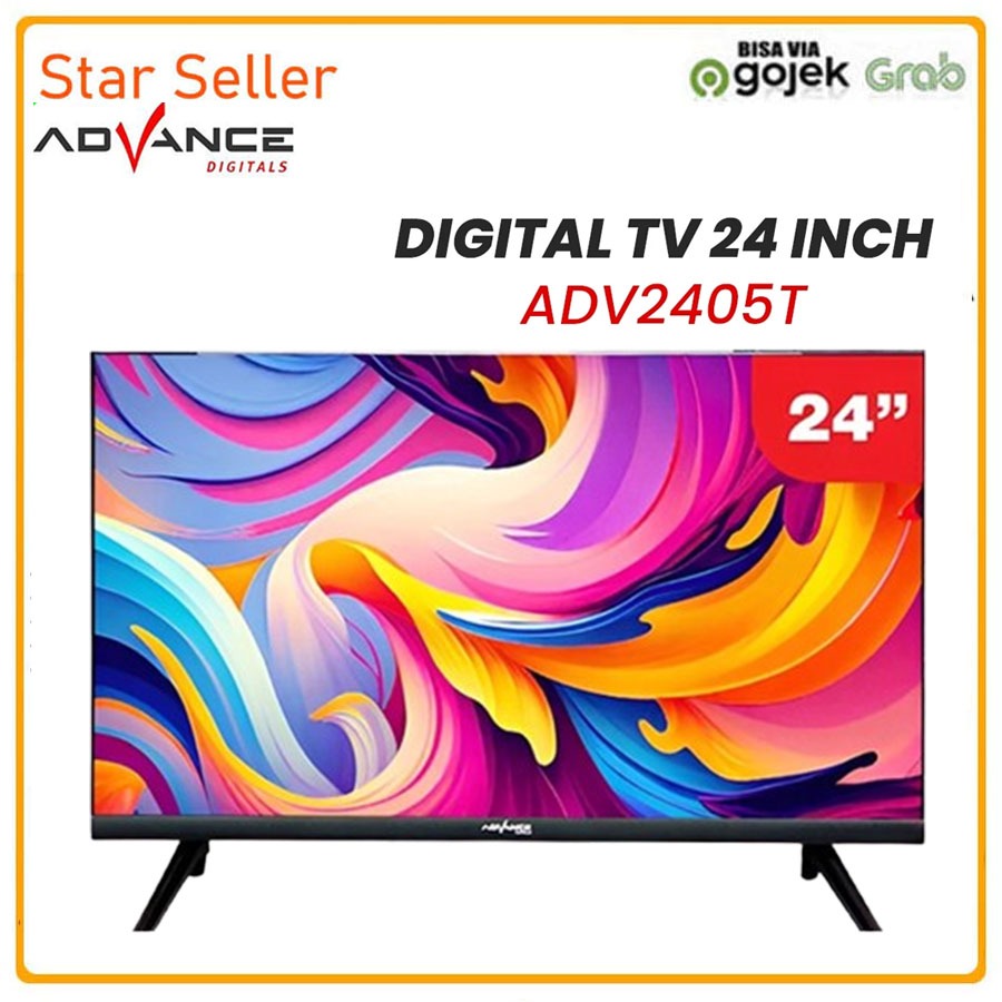 TELEVISI ADVANCE ADV2405T LED TV DIGITAL 24 INCH / TV DIGITAL 24 INCH