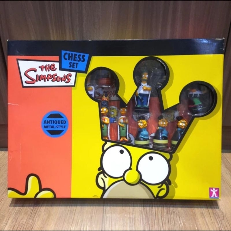 The Simpsons Metal Chest Board Game Set