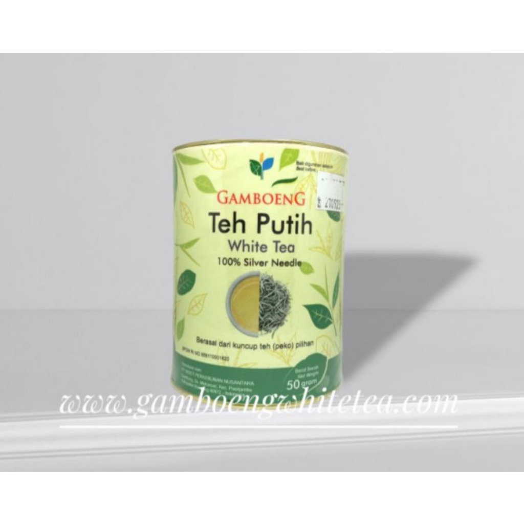 

Teh Putih Gamboeng Silver Needle 100% Original White Tea