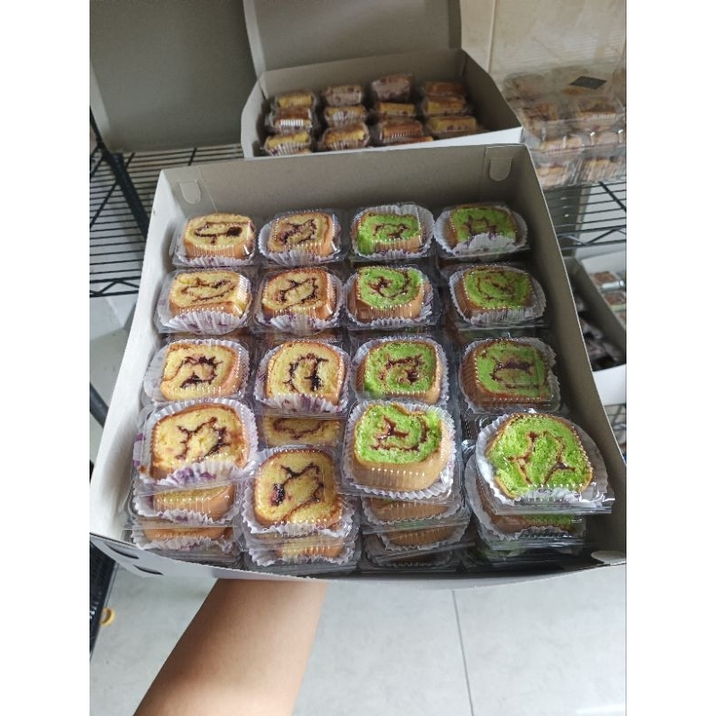 

CAKE ROLL POTONG (25 Pcs)