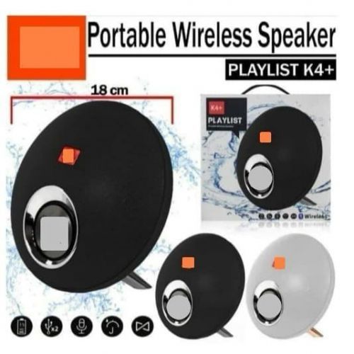 Speaker K4+ Portable Wireless Bluetooth Model Harman Kardon speaker aktif J k4 plus high quality por