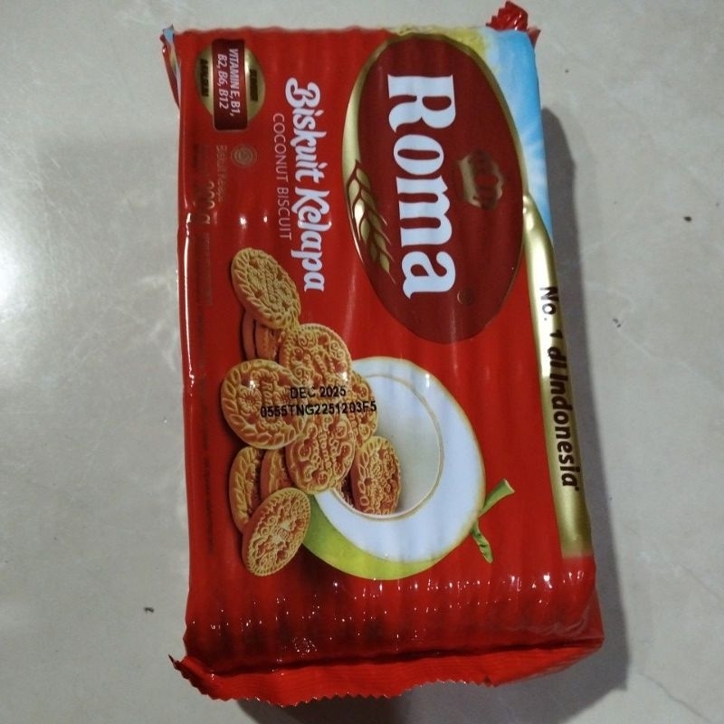 

Biskuit Roma Kelapa dan Roma Durian 300 gr