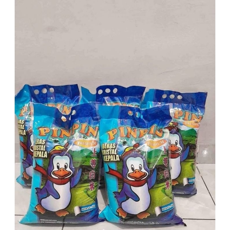 Beras Kristal Pinpin 5Kg/Pinpin 5Kg