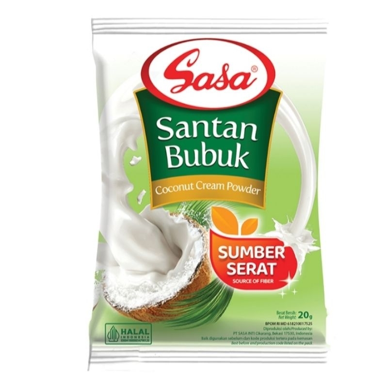 

Sasa Santan Kelapa Bubuk 20 g