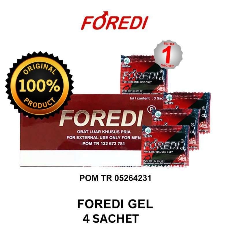 FOREDI GEL ORIGINAL PT. ABE ASLI BPOM