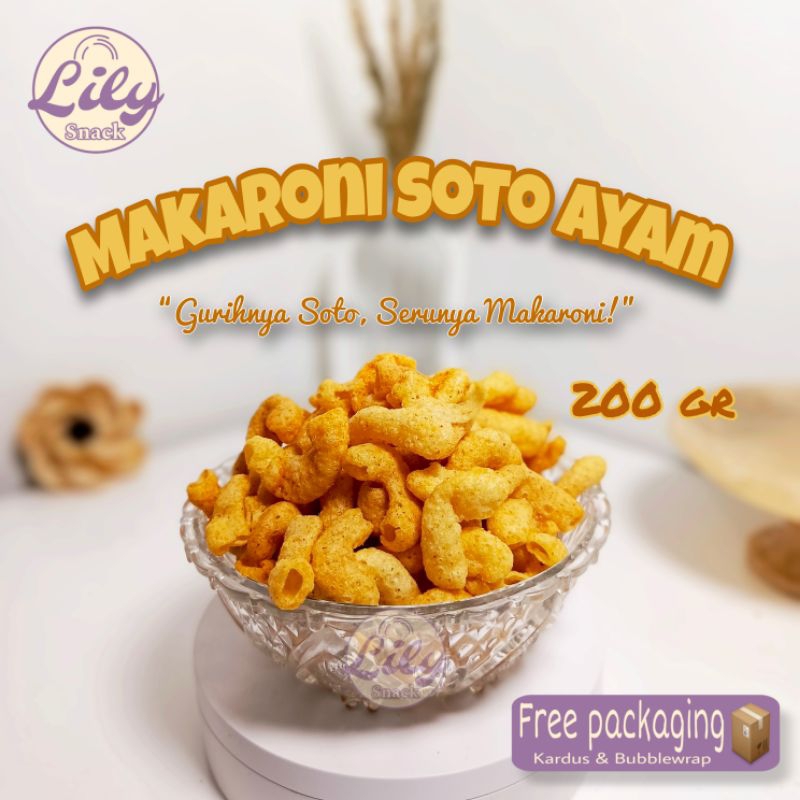 

Makaroni Rasa Soto Ayam 200 Gram