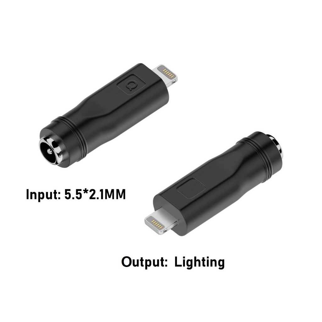 Converter Power DC Jack 5.5x2.1mm Female to Lighting