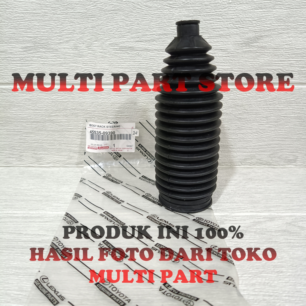 KARET BOOT RACK STEERING INNOVA FORTUNER HILUX
