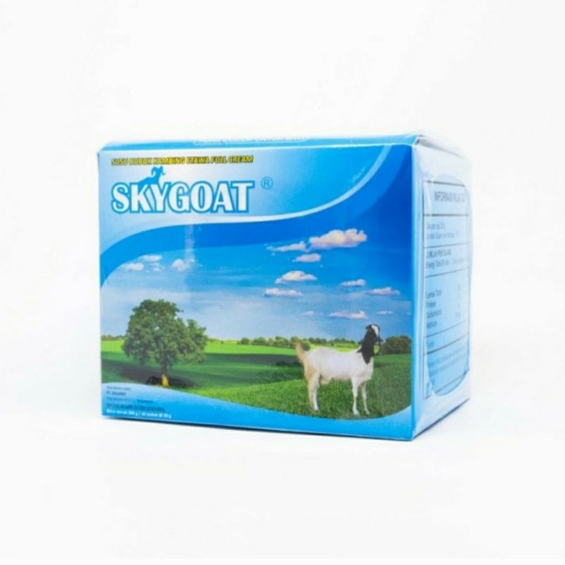 

Susu Kambing Etawa Skygoat 10 Sachet Sky Goat Susu Kambing Etawa Bubuk Full Cream | SkyGoat Original