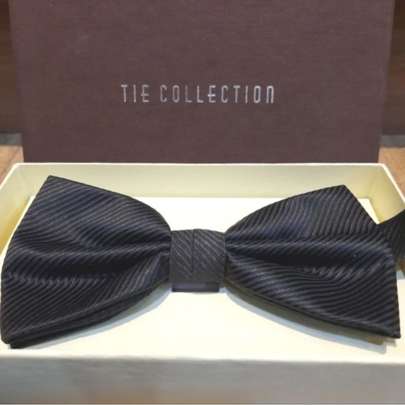 The Collection Tuxedo Black Bowtie / Dasi Kupu-Kupu