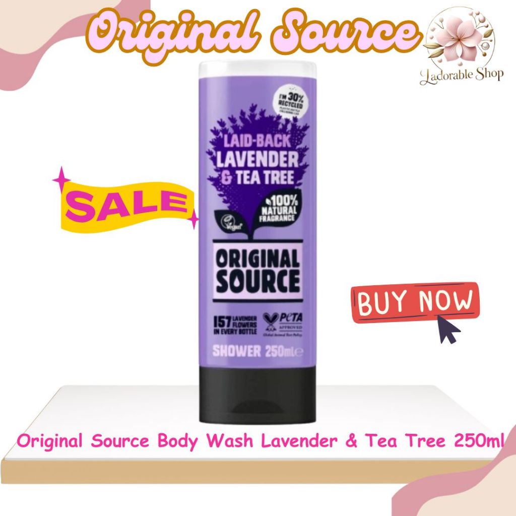 Original Source Body Wash Lavender & Tea Tree 250ml