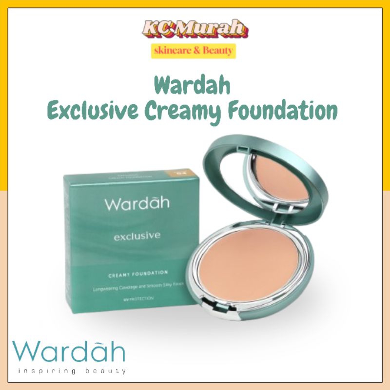 Wardah Exclusive Creamy Foundation/Bedak Basah
