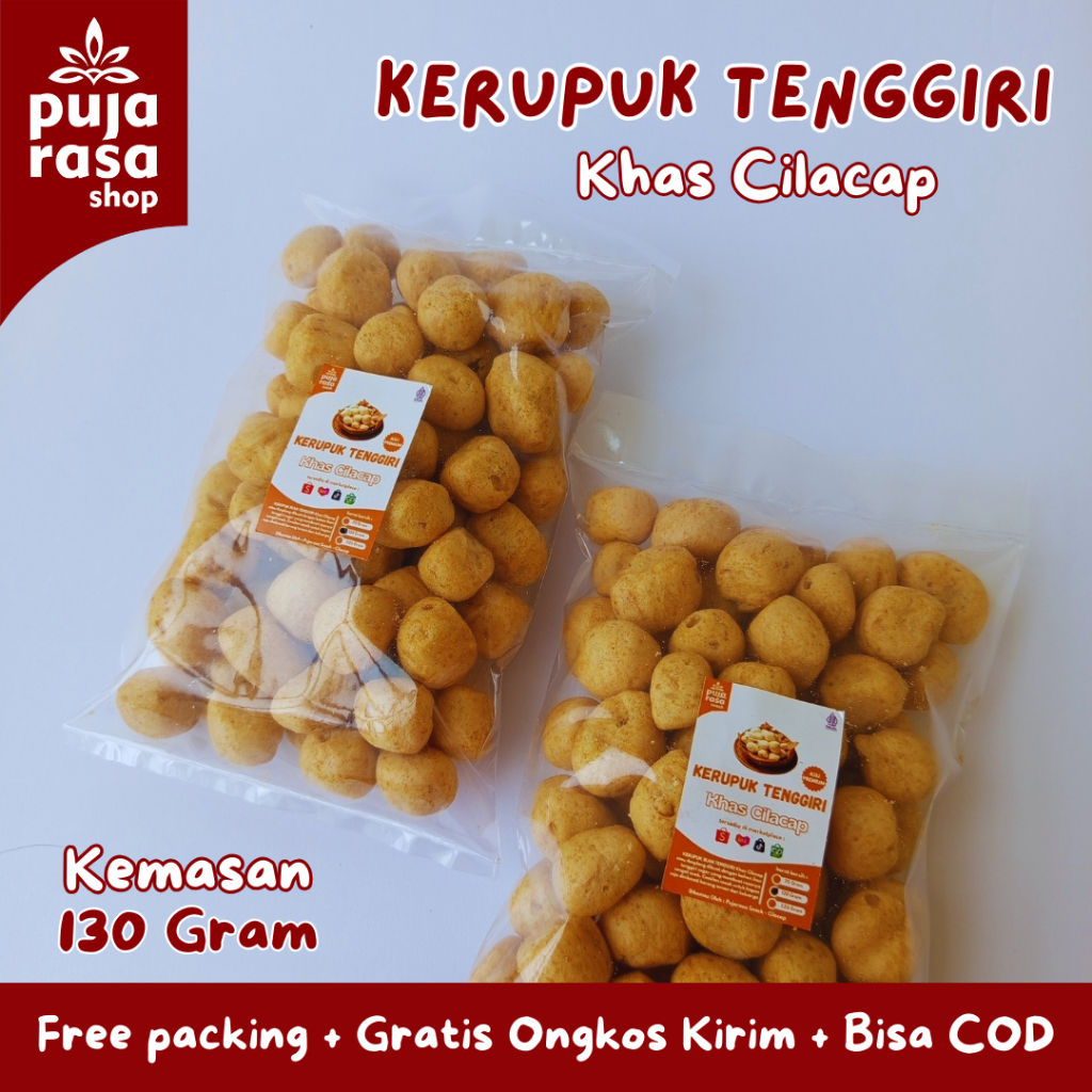 SUPER KERUPUK KRUPUK IKAN TENGIRI TENGGIRI OLEH-OLEH KHAS CILACAP ASLI