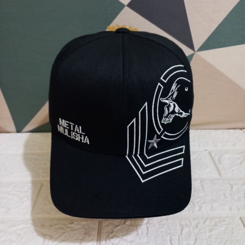 Topi Size Besar Topi Second Hitam size XL stok 6790