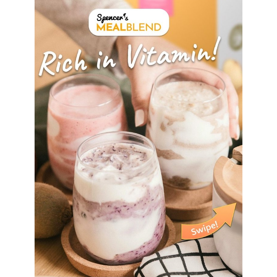 

Minuman Susu Sachet Protein Diet Spencer's MealBlend