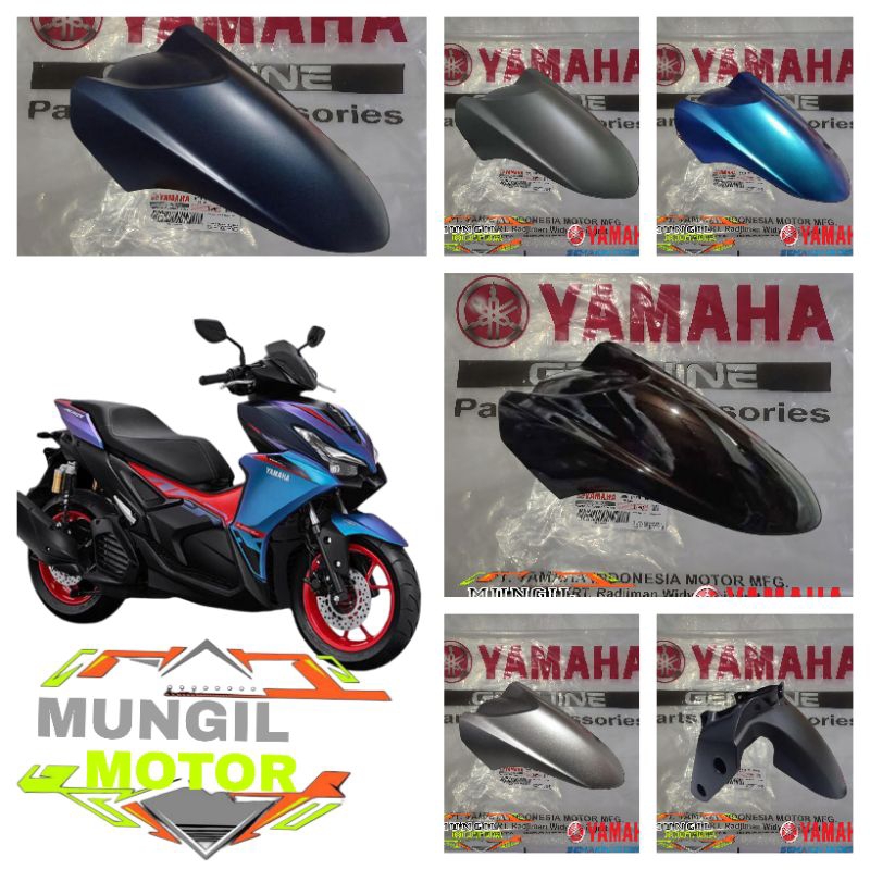 FENDER SPAKBOR DEPAN NEW AEROX ALPHA ORIGINAL YGP BWP-F1556-00