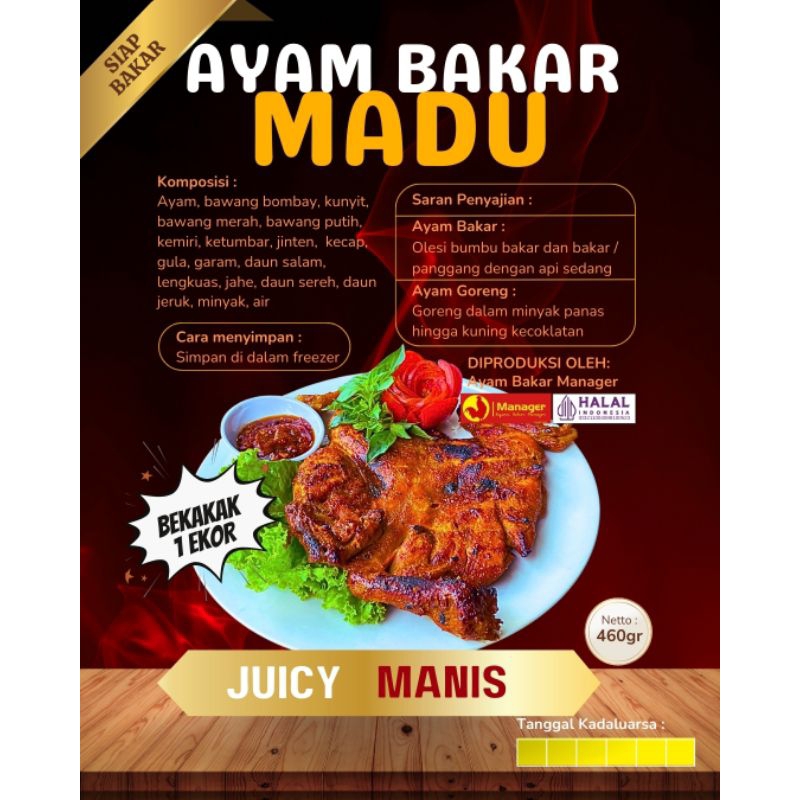 

Bekakak Ayam Siap Bakar Bumbu Madu | Ayam Ungkep Utuh 1 Ekor Bumbu Madu | Ayam Bakar Madu Siap Masak | Ayam Bakar Madu Siap Masak | Ayam Ungkep Bumbu Madu | Bekakak Madu Siap Bakar | Ayam Utuh 1 ekor Siap Bakar Ungkep Madu