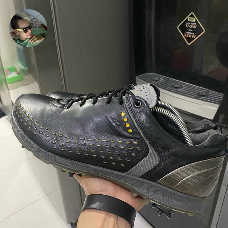 Sepatu Golf Pria #biom #ecco #original #aithentic #blackyak #leather #rare #sepatukulit #size44 #ker