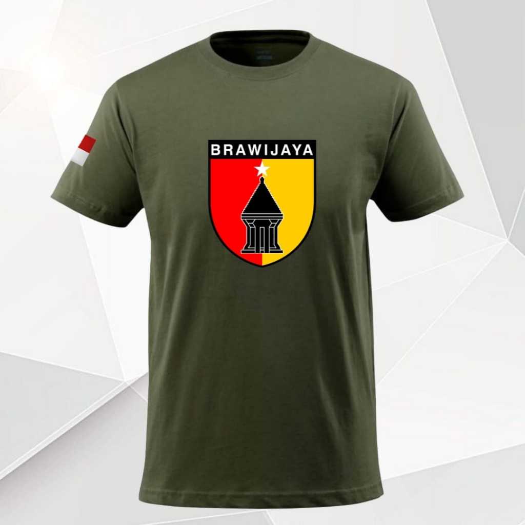 kaos distro army kodam V Brawijaya // t shirt army kodam V Brawijaya // kaos pria kodam V Brawijaya