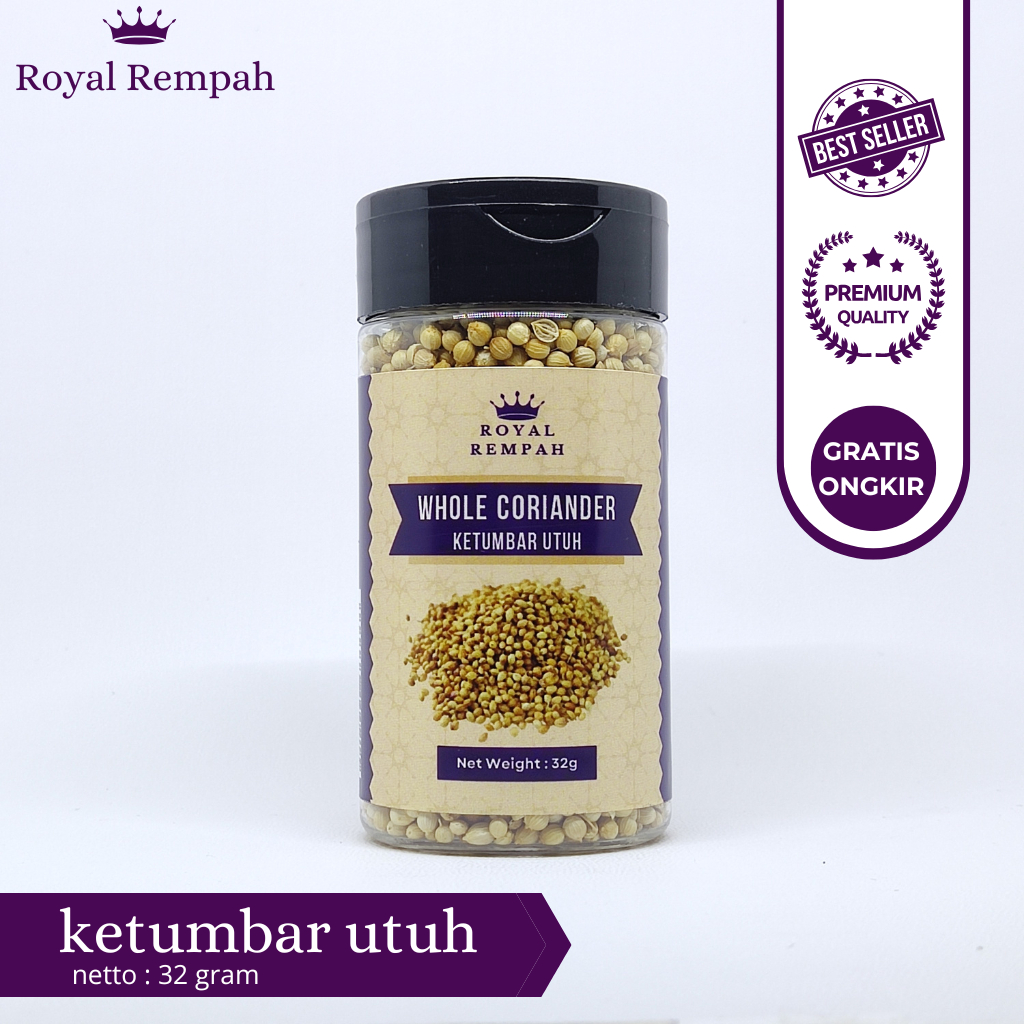 

Royal Rempah Ketumbar Utuh - Biji Ketumbar Pilihan untuk Masakan & Marinasi