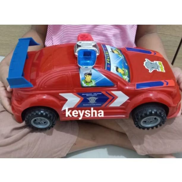 Mainan Mobil Polisi Lalu Lintas 30 cm