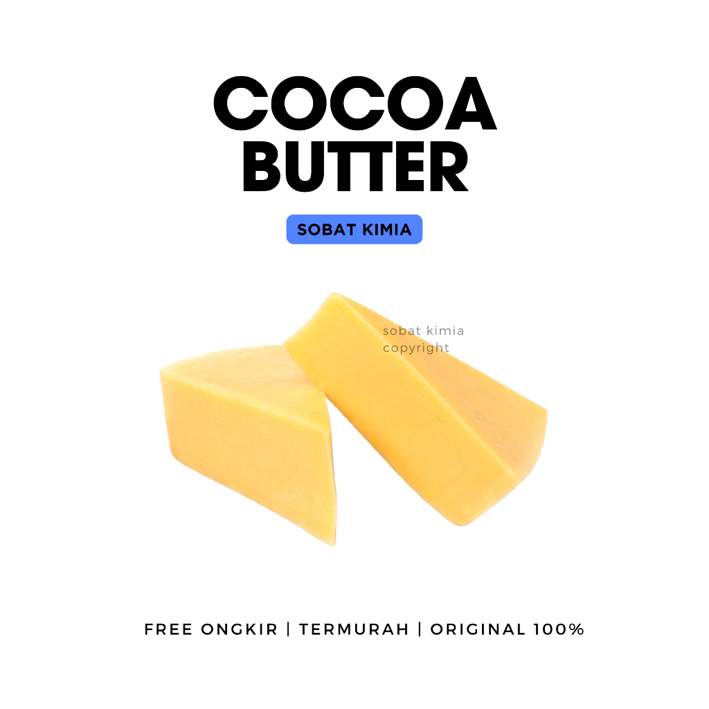 

Cocoa Butter Mentega Coklat Foodgrade 100 gr