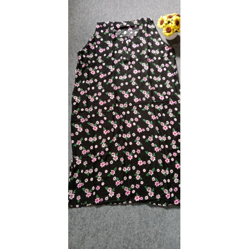 Daster Payung Yukensi Tanpa Lengan/Daster Kutung Yukensi/Daster Tanpa Lengan Kekinian