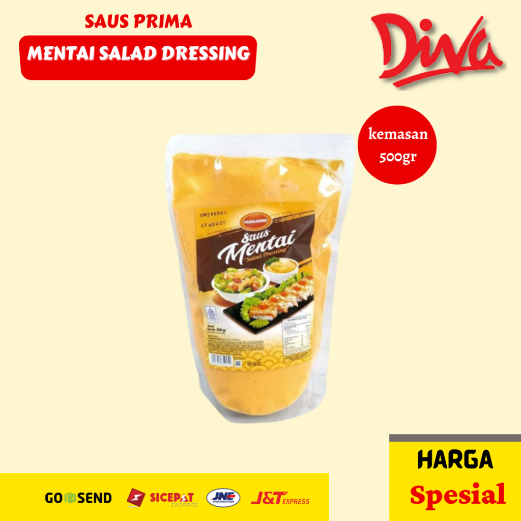 

Saus Prima Mentai Salad Dressing 500gr