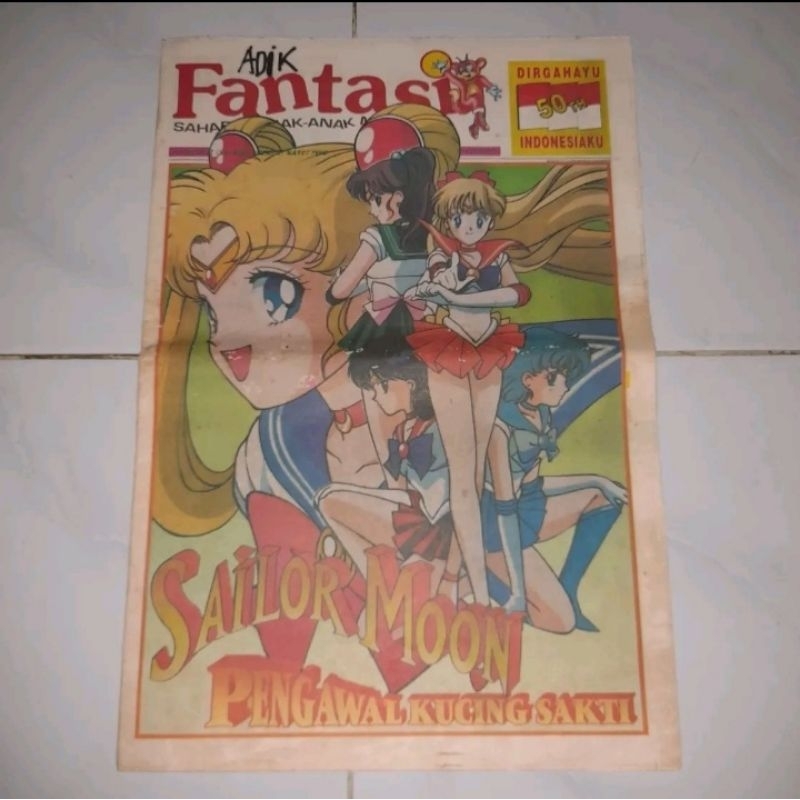 Tabloid Fantasi edisi Minggu Keempat Maret 1995