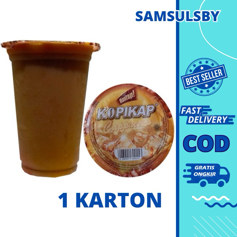 

KOPIKAP Minuman Kopi [150 mL/ 1 Dus isi 24 Cup]