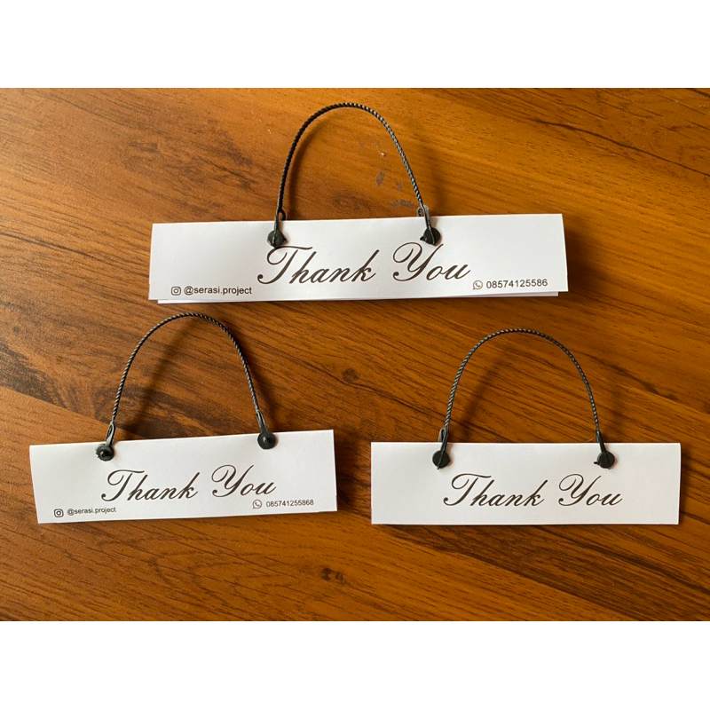 

Hangtag Buket tali buket